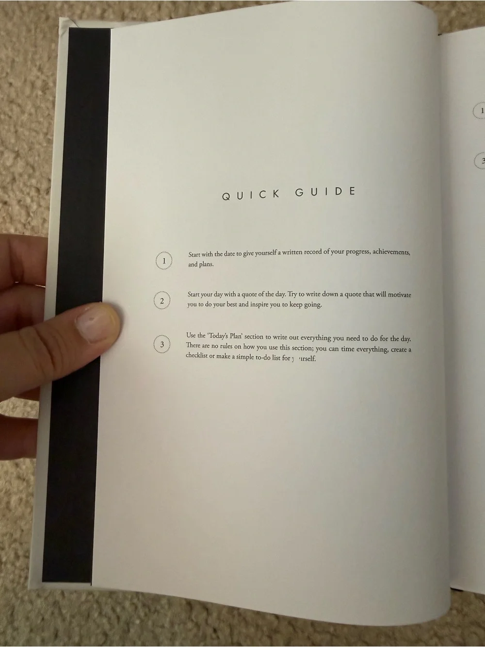 CREATE your FUTURE Hardcover Planner - White